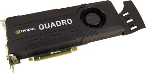 nVidia Quadro K5000 4GB GDDR5 PCI-E Dual DisplayPort 2x DVI Graphics ...