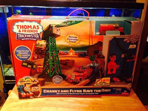 New in box! Thomas & friends, Trackmaster,Cranky & Flynn save the day! | #1756104949