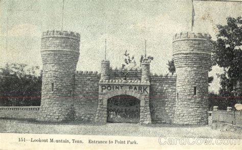 Entrance to Point Park, Lookout Mountain Tennessee