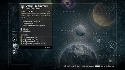 Destiny Weekly Heroic and Nightfall strike solo - The Nexus