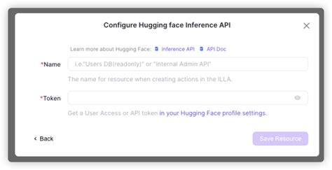 Hugging Face API | ILLA Cloud