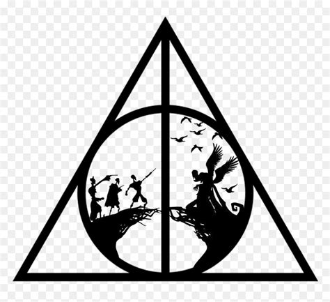 Deathly Hallows Symbol Three Brothers, HD Png Download - Deathly hallows symbol, Harry potter ...