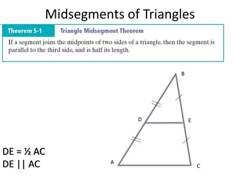 PPT - Midsegments of Triangles PowerPoint Presentation, free download ...