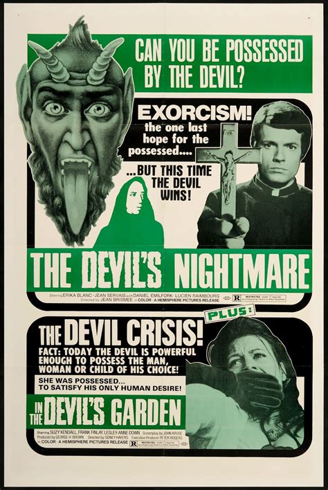 A few pictures and posters from THE DEVILS NIGHTMARE (1971) | Nightmare movie, Classic horror ...