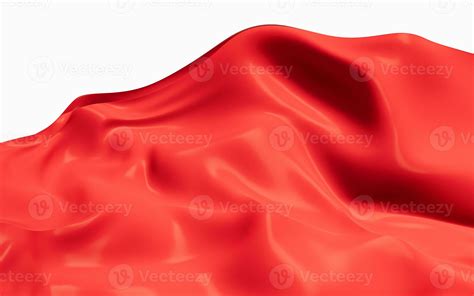 Flowing red cloth background, 3d rendering. 27773792 Stock Photo at Vecteezy