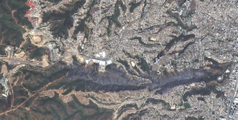 Incendio en Viña del Mar: Medios aeroespaciales de la FACH entregan ...