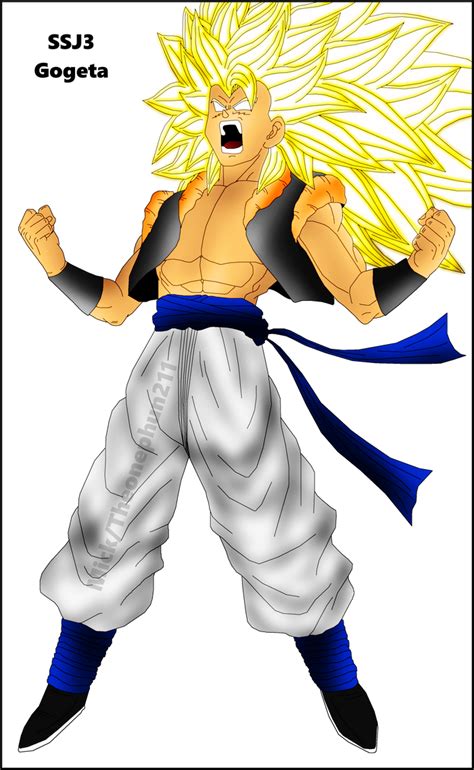 SSJ3 Gogeta by TheOnePhun211 on DeviantArt