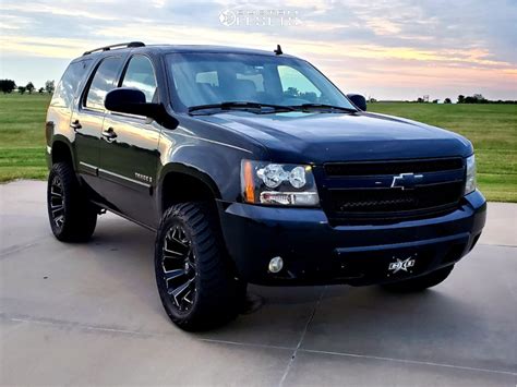 2007 Chevrolet Tahoe Fuel Assault Rough Country Suspension Lift 3.5 ...