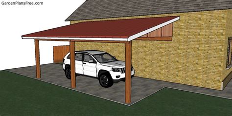 7 Free Carport Plans | Free Garden Plans - How to build garden projects