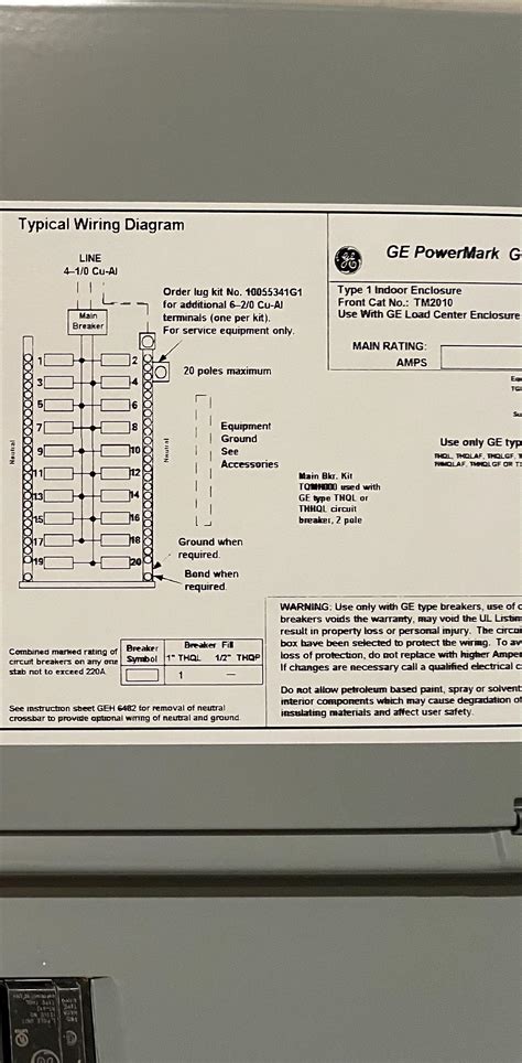 Tandem breaker for GE panel : r/electrical