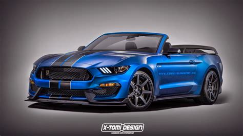 Ford Shelby GT350R Mustang Convertible Dreamt Up - GTspirit