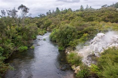 Taupo geothermal park stock image. Image of activity - 116442457