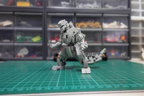 LEGO MOC Micro Mecha Godzilla by Mechalaro | Rebrickable - Build with LEGO