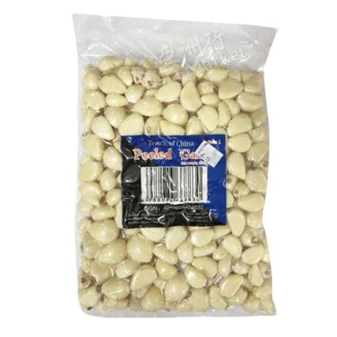 Garlic - Peeled whole cloves - 1kg Packet