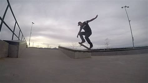 Skateboarding Progression, Day 60 Ollie slow motion. - YouTube