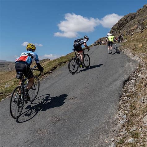 THIRTY THREE PERCENT. One of the UK’s toughest climbs, Hardknott Pass in the beautiful Lake ...