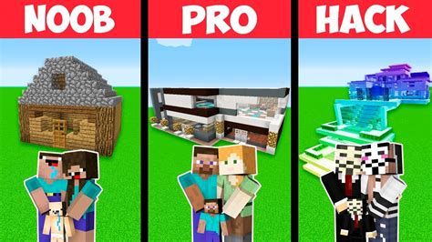 Minecraft Noob Vs Pro House - Margaret Wiegel