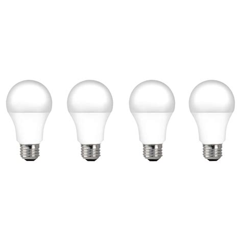 Ace A19 E26 (Medium) LED Bulb Daylight 60 Watt Equivalence 4 pk - Ace ...