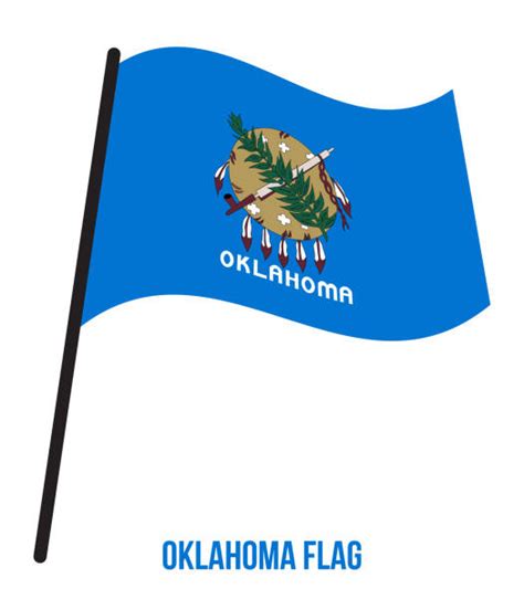 160+ Oklahoma Flag Stock Illustrations, Royalty-Free Vector Graphics ...