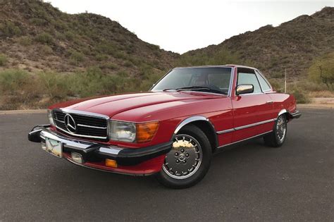 1985 MERCEDES-BENZ 380SL CONVERTIBLE