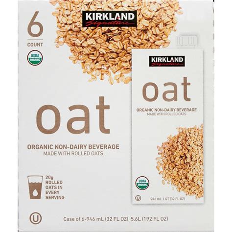 Kirkland Signature Organic Oat Milk - Costco Food Database