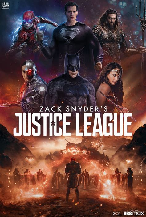 Zack Snyder's Justice League Poster Wallpapers - Wallpaper Cave