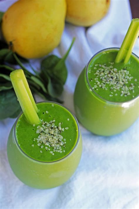 Avocado Pear Smoothie | Healthy Avocado Smoothies Recipes | POPSUGAR ...