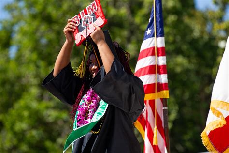 Mountain View High graduates participate in adjusted graduation