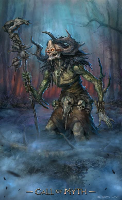 Dark druid by Ivan MikhalenkoFor the card game | Dark druid, Creature artwork, Druid dnd