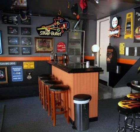 Top 50 Best Garage Bar Ideas - Cool Cantina Workshop Designs