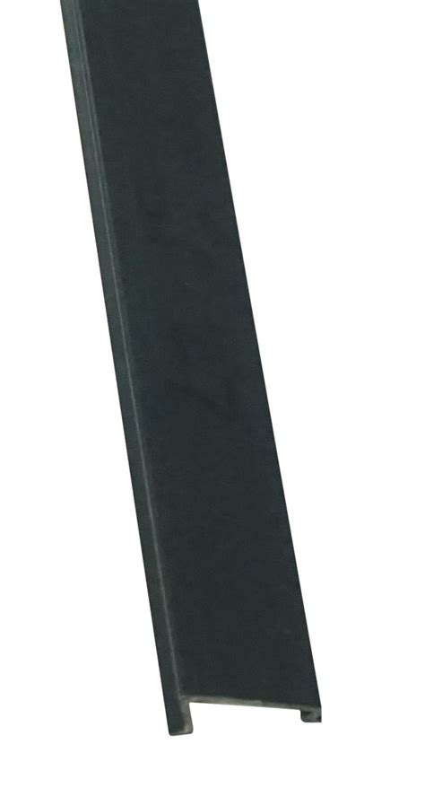WRS Black Snap-In Rigid Glazing Bead - 6 Ft Stick – Window Hardware Direct