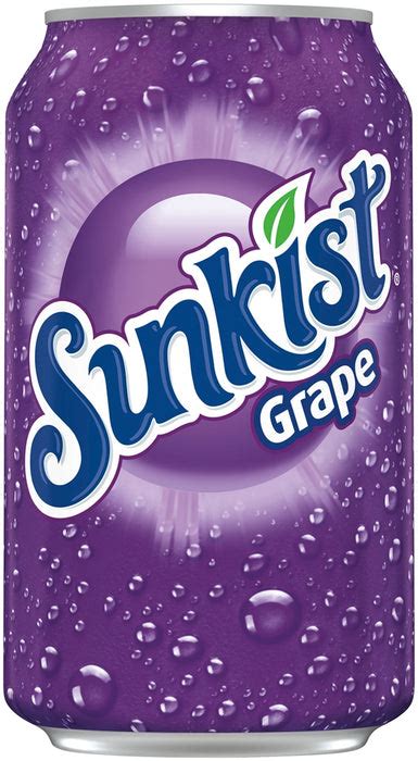 Sunkist Grape Soda Cans, Value Pack, 12 x 12 oz — Goisco.com