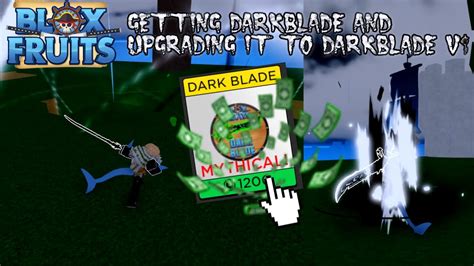 Finally getting the Darkblade in Blox fruits and upgrading it to V3! #17 - YouTube