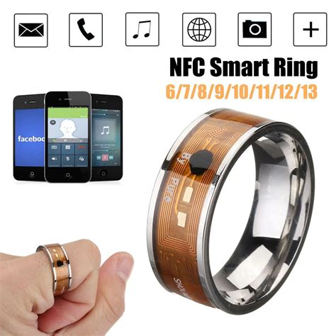 2019 NFC Smart Ring Multifunctional Waterproof Intelligent Magic Smart Wear Finger Digital Ring ...