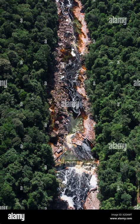 Kurupung river below Kumerau Falls, Pakaraima Mountains Guyana, South ...