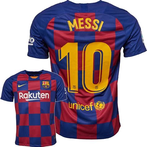 Buy Nike Mens FCB Barcelona Messi 10 La Liga Home Jersey Deep Royal ...