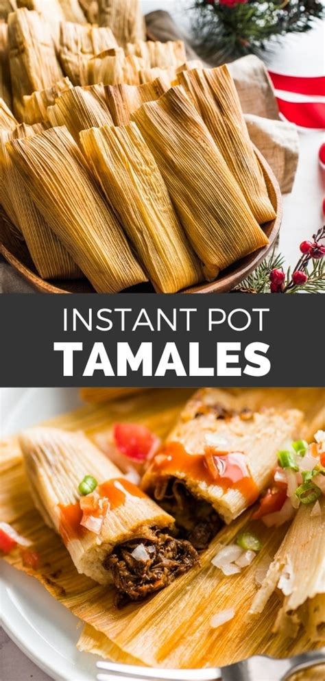 Instant Pot Pork Tamales - Isabel Eats