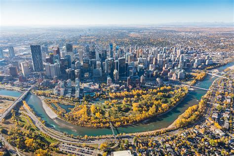 Aerial Photo | Downtown Calgary