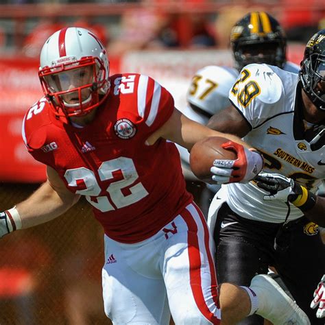 Rex Burkhead: Updates on Nebraska RB's Knee Injury | Bleacher Report