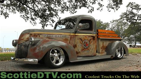 1946 Chevrolet Pickup Custom 2020 Cruisin The Coast ScottieDTV You Can't Cancel Cool Road Tour ...