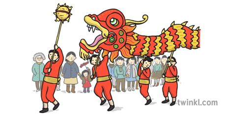 Chinese New Year Dragon Dance | Twinkl Teaching Wiki