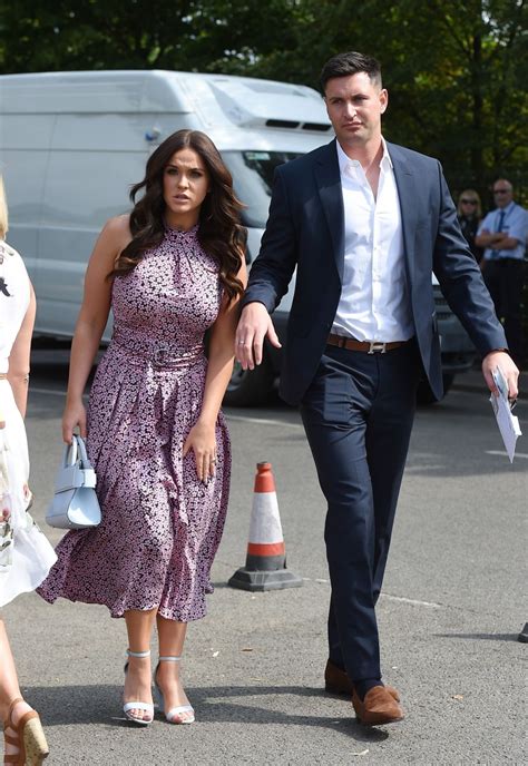 VICKY PATTISON and John Noble Arrives at Wimbledon Tennis Tournament in ...