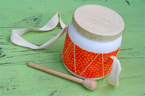 Upcycled Drum with Tutorial | Drum lessons for kids