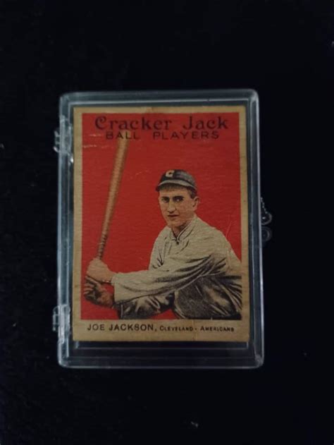 Shoeless Joe Jackson Baseball Card. Cracker Jack.undated. - Etsy