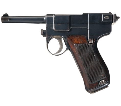 Italian Glisenti Model 1910 Semi-Automatic Pistol with Extra Magazine