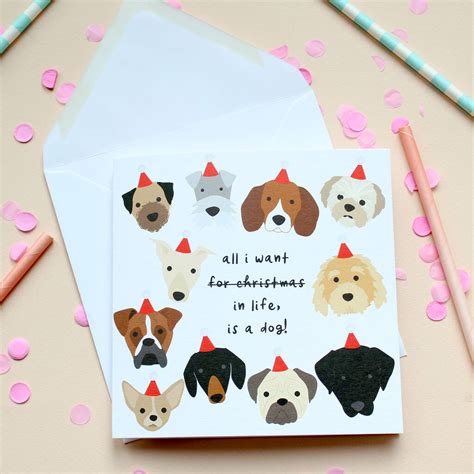 Multi Dog Christmas Cards By Heather Alstead Design