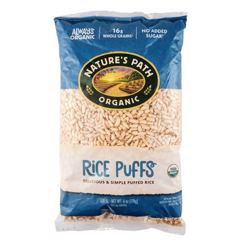 Nature's Path Organic Rice Puffs 170g – Healthy Options