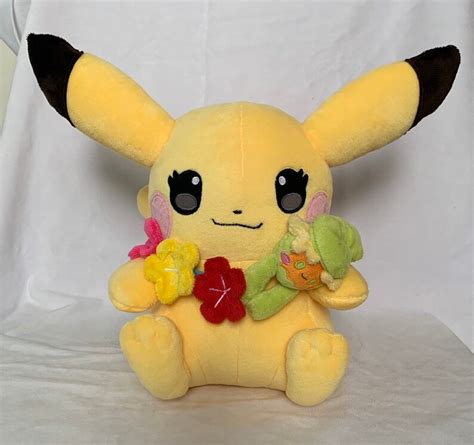 MADE TO ORDER Pikachu and Comfey Pikachu Plush Comfey | Etsy