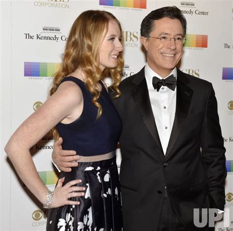 Stephen Colbert and daughter Madeline arrive for Kennedy Center Honors ...