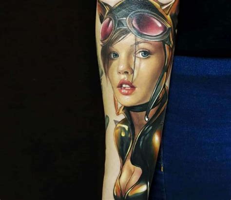 Catwoman tattoo by Alexander Kolbasov | Post 21870